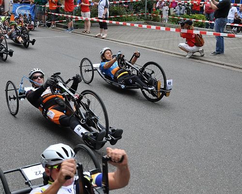 Handbike Rennen in Heidelberg - Maximarathon