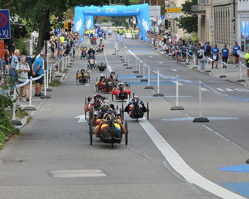 Handbike Rennen in Tübingen am 17.09.2023 