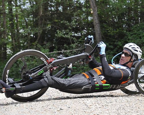 Handbike Einzelzeitfahren bei Rad & Roll am Bodensee am 06.05.2023