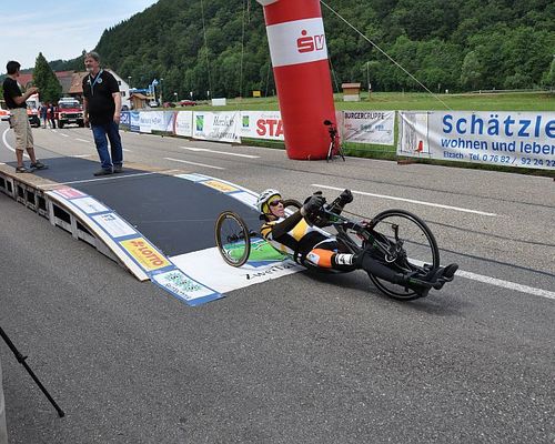 Handbike Einzelzeitfahren in Elzach