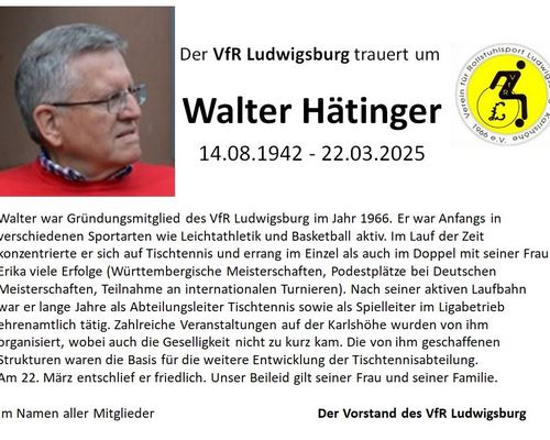 Walter Hätinger