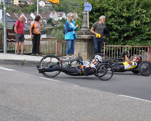 Handbike Rennen in Niedernhall am 11.09.2022 