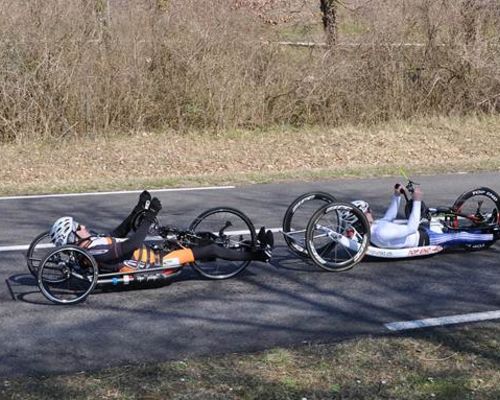 26.03.2016– 3. EHC Handbike Rennen in Rosenau (F) am 26. März 2016