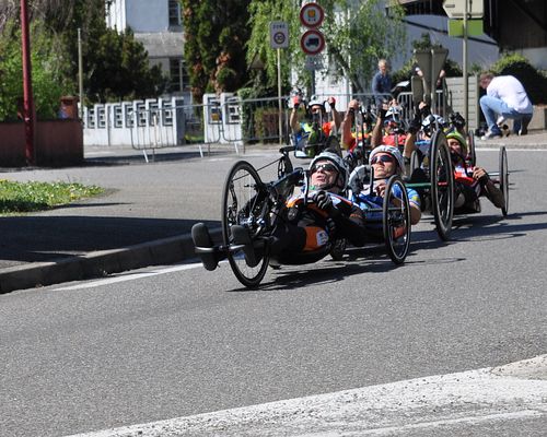 3. EHC Handbike Rennen in Rosenau (F) - 20.04.2019